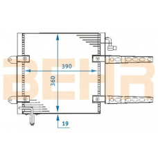 7402006 BEHR Condenser