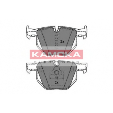 JQ1013496 KAMOKA Комплект тормозных колодок, дисковый тормоз