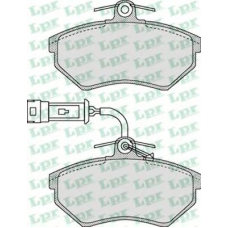05P1136 LPR Комплект тормозных колодок, дисковый тормоз