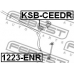KSB-CEEDR FEBEST Опора, стабилизатор