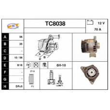 TC8038 SNRA Генератор