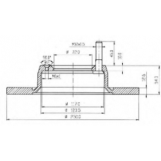 BDC3209 QUINTON HAZELL Тормозной диск