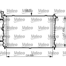 735516 VALEO Радиатор, охлаждение двигателя