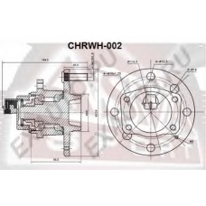 CHRWH-002 ASVA Ступица колеса