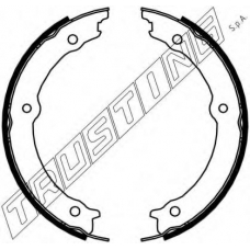 045.002 TRUSTING Комплект тормозных колодок, стояночная тормозная с
