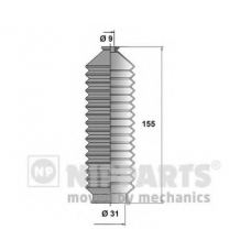 N2841020 NIPPARTS Комплект пылника, рулевое управление