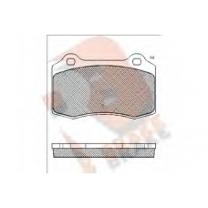 RB1447 R BRAKE Комплект тормозных колодок, дисковый тормоз