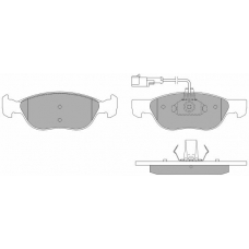 FBP-0971-01 FREMAX Комплект тормозных колодок, дисковый тормоз