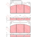GDB5075 TRW Комплект тормозных колодок, дисковый тормоз