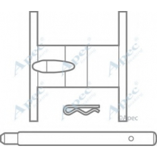 KIT1072 APEC Комплектующие, тормозные колодки