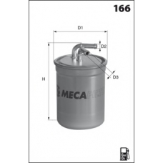 LFDF210 LUCAS FILTERS Топливный фильтр