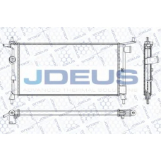 RA0200660 JDEUS Радиатор, охлаждение двигателя