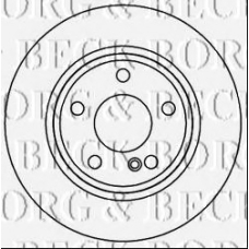 BBD5269 BORG & BECK Тормозной диск
