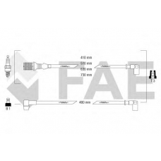 83160 FAE Комплект проводов зажигания