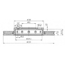 BDC5282BD QUINTON HAZELL Тормозной диск