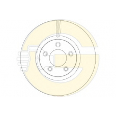 6064905 GIRLING Тормозной диск