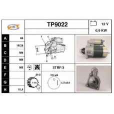 TP9022 SNRA Стартер