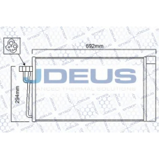 705M23 JDEUS Конденсатор, кондиционер