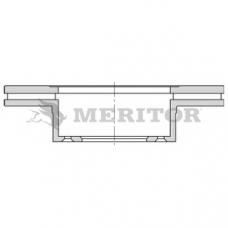 MBR6015 MERITOR Тормозной диск