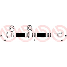 T 56 018 BREMBO Тормозной шланг