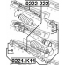 0221-K11 FEBEST Наконечник поперечной рулевой тяги