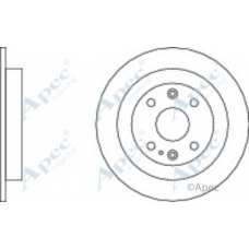 DSK623 APEC Тормозной диск