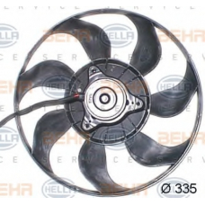 8EW 351 043-591 HELLA Вентилятор, охлаждение двигателя