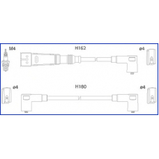 134795 HITACHI Комплект проводов зажигания