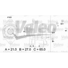 436403 VALEO Генератор