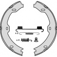 M829R MGA Комплект тормозных колодок, стояночная тормозная с