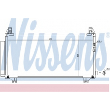 940369 NISSENS Конденсатор, кондиционер