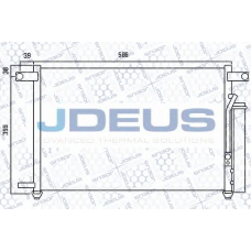 756M10 JDEUS Конденсатор, кондиционер