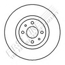 FBD076 FIRST LINE Тормозной диск