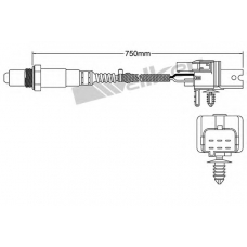 250-25079 WALKER Лямбда-зонд