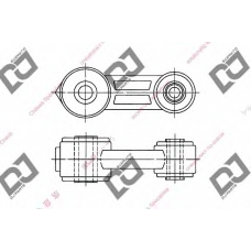 DL1074 DJ PARTS Тяга / стойка, стабилизатор