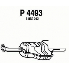 P4493 FENNO Глушитель выхлопных газов конечный