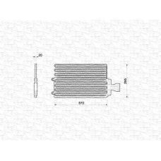 350203212000 MAGNETI MARELLI Конденсатор, кондиционер