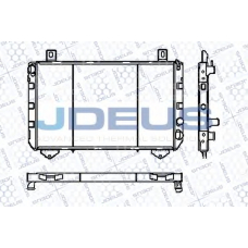RA0120191 JDEUS Радиатор, охлаждение двигателя