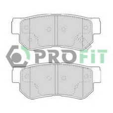 5000-1606 C PROFIT Комплект тормозных колодок, дисковый тормоз
