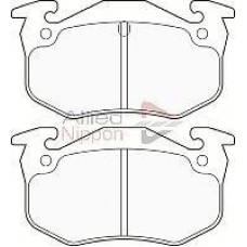 ADB01166 COMLINE Комплект тормозных колодок, дисковый тормоз