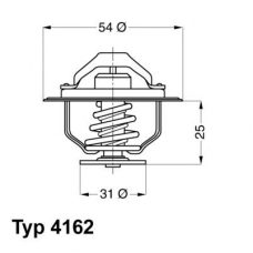 4162.79D WAHLER Термостат, охлаждающая жидкость