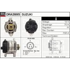 DRA3995 DELCO REMY Генератор
