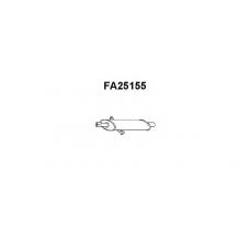 FA25155 VENEPORTE Средний глушитель выхлопных газов