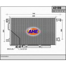 43189 AHE Конденсатор, кондиционер