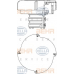 8MY 376 743-431 HELLA Крышка, резервуар охлаждающей жидкости
