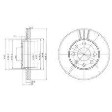 DP1010.11.0350 Dr!ve+ Тормозной диск