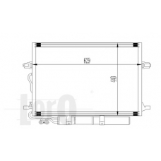 054-016-0007 LORO Конденсатор, кондиционер