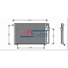 5320221 KUHLER SCHNEIDER Конденсатор, кондиционер