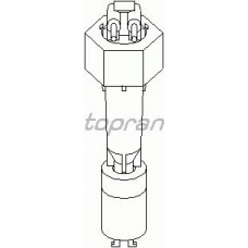 500 798 TOPRAN Датчик, уровень охлаждающей жидкости