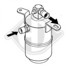 8161403 DIEDERICHS Осушитель, кондиционер